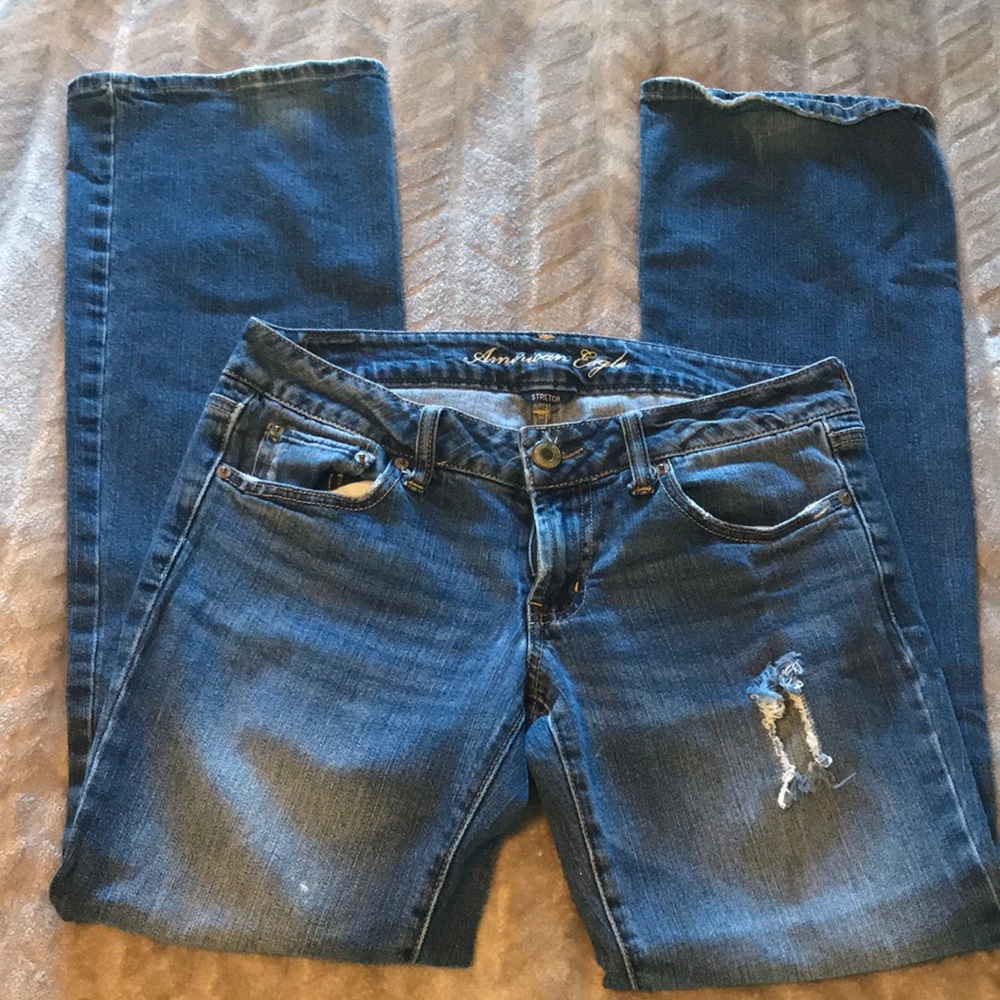 AE favorite boyfriend jeans